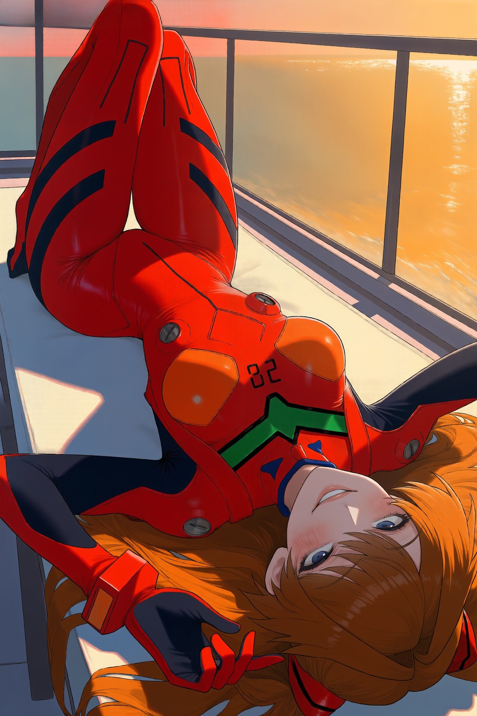 Asuka langley sohryu — artwork by waifuempire