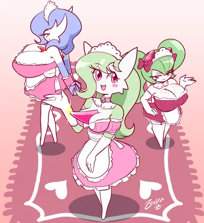 Gardevoir — artwork by zedrin