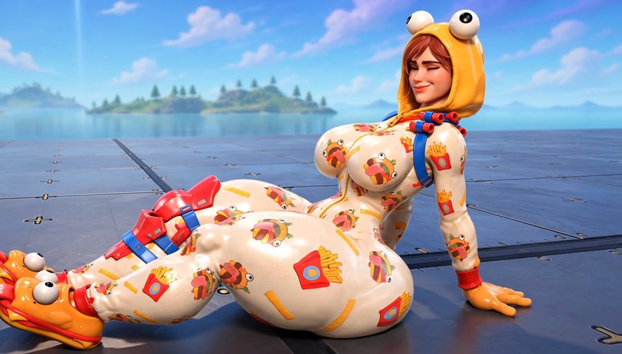 Onesie (fortnite) — artwork by monoscarin