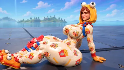 Onesie (fortnite) — artwork by monoscarin