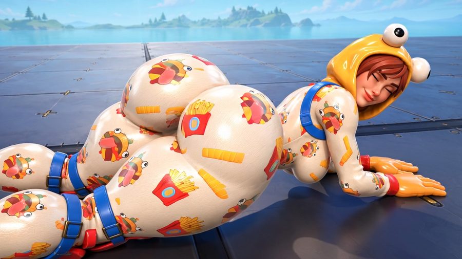 Onesie (fortnite) — artwork by monoscarin