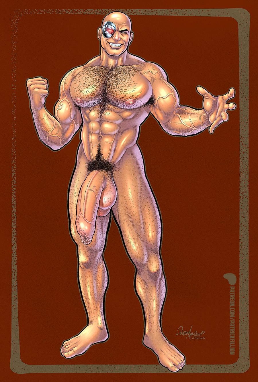 Kano (mortal kombat) — artwork by patrick fillion