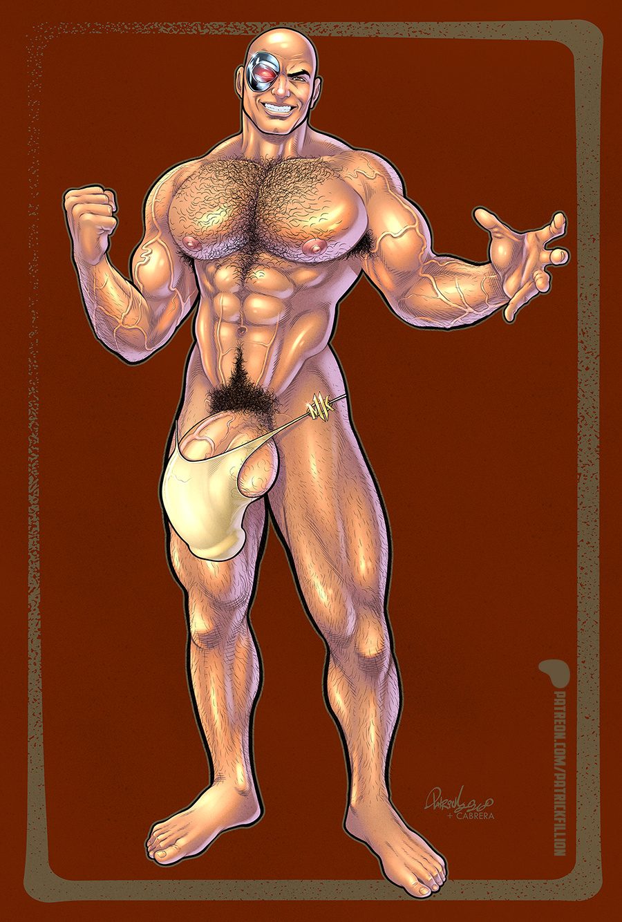 Kano (mortal kombat) — artwork by patrick fillion
