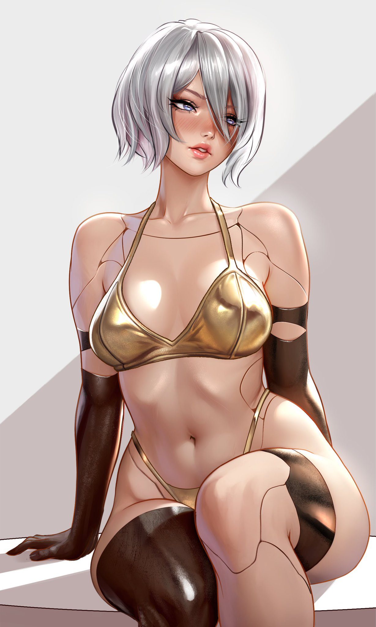 Yorha a2 — artwork by moonlen-jack