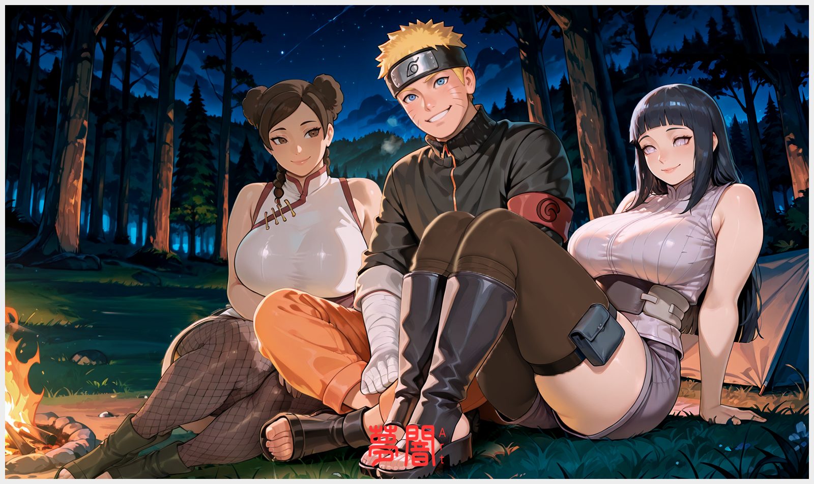 Hyuuga hinata — artwork by yametastudio