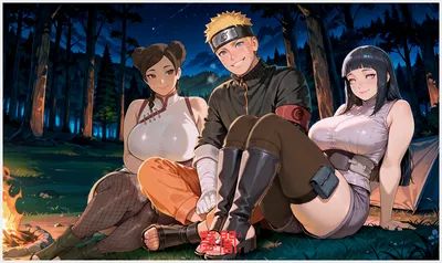 Hyuuga hinata — artwork by yametastudio