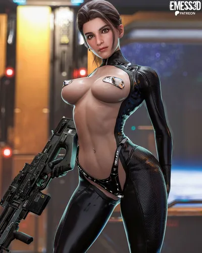 Hailey (the first descendant) — artwork by emess3d