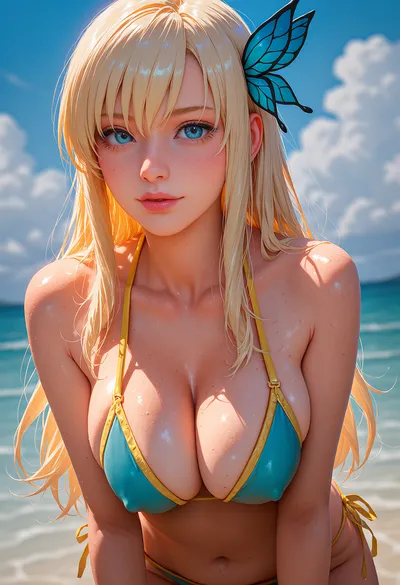 Kashiwazaki sena — artwork by pujopg