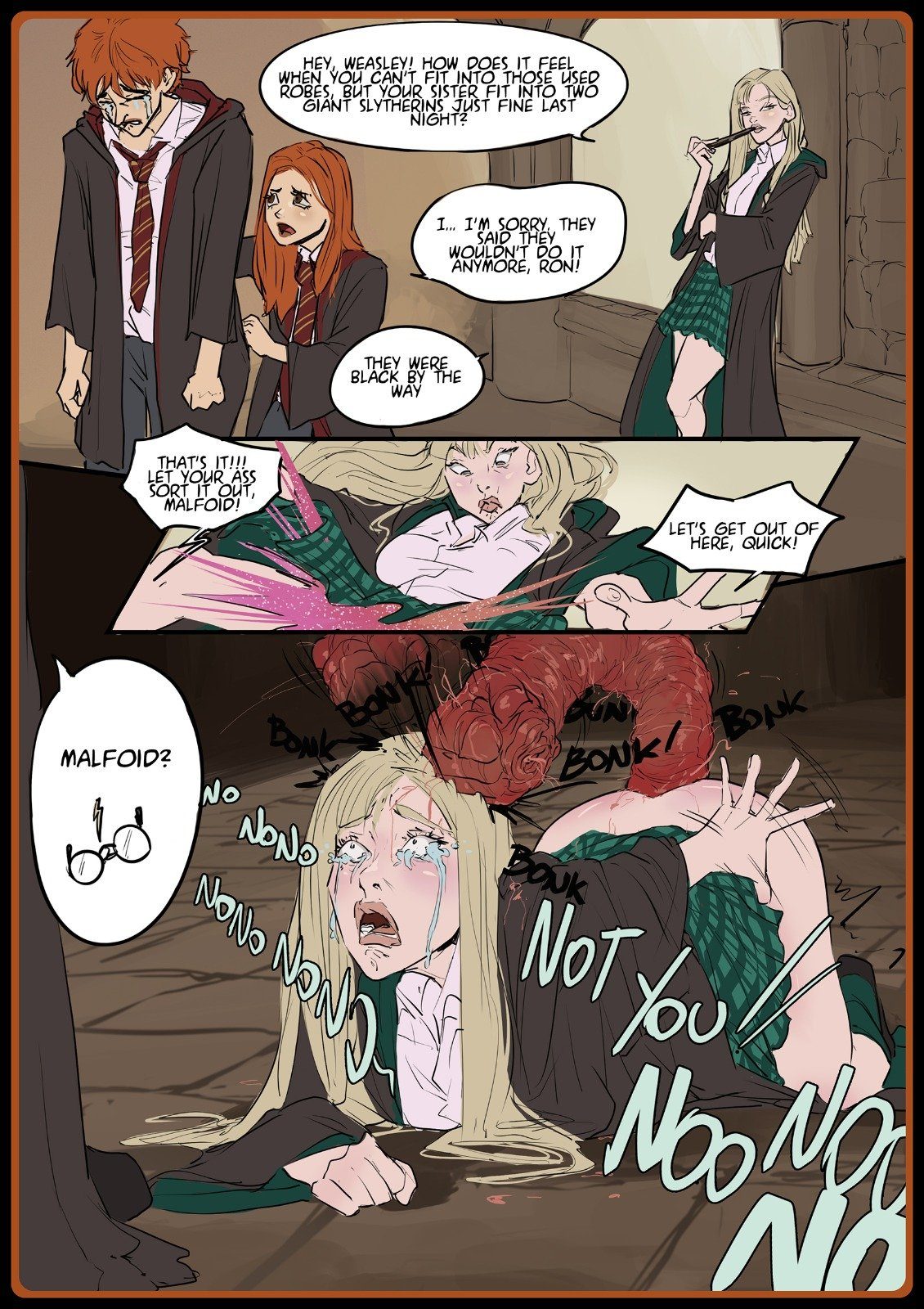 Draco malfoy — artwork by glassbotboy