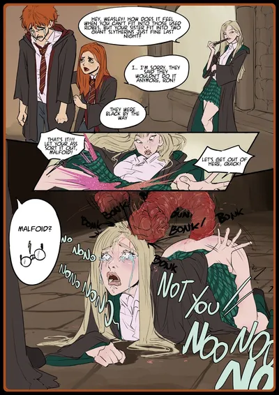 Draco malfoy — artwork by glassbotboy
