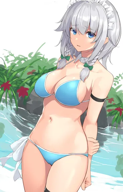 Sakuya izayoi — artwork by suiroh (shideoukami)