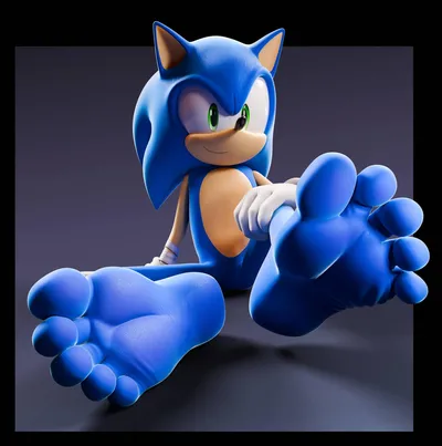 Sonic the hedgehog - artwork by BonerBringer