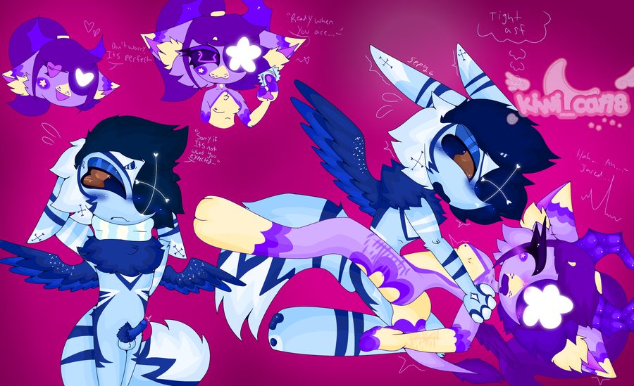 Astro (dandy's world) - artwork by Kiwi_cat69