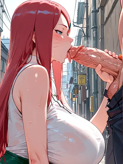 Uzumaki kushina — artwork by odysseyai