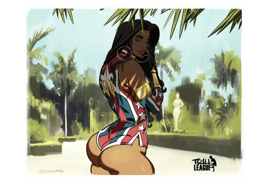 Wonder woman - artwork by dustshoot