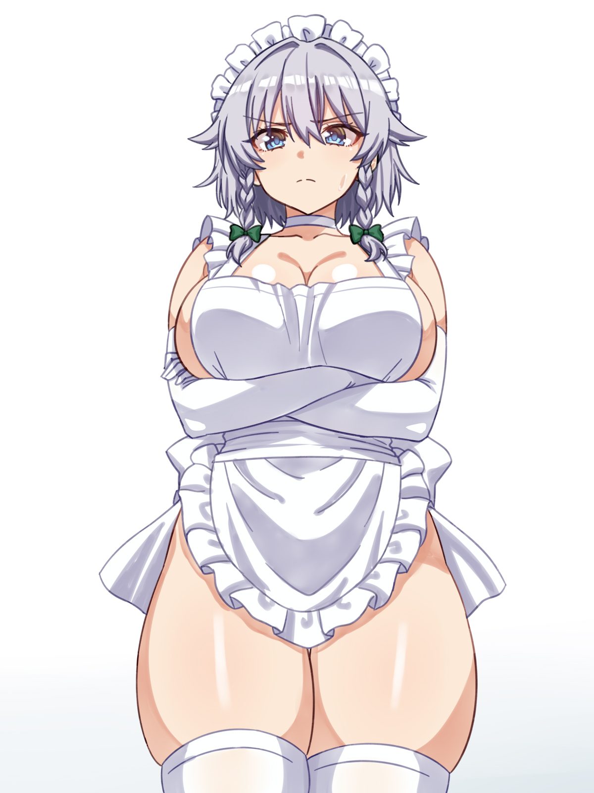 Sakuya izayoi — artwork by zatsu