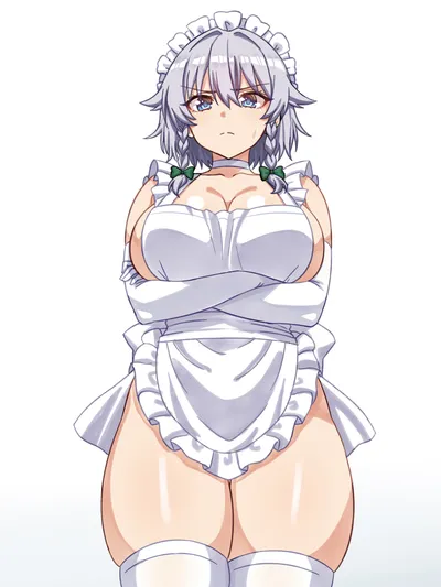 Sakuya izayoi — artwork by zatsu