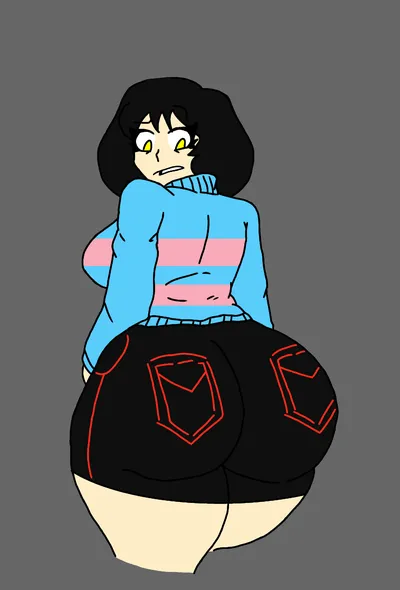 Female frisk — artwork by huuson