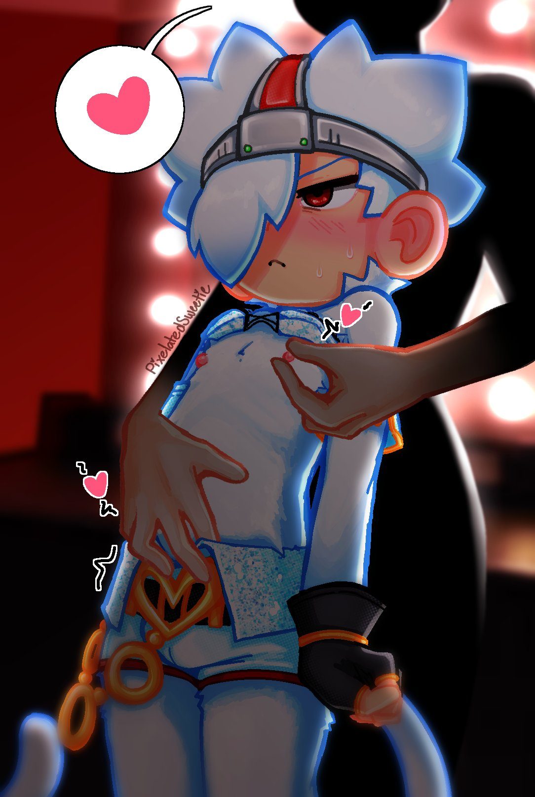 Original character — artwork by pixelatedsweet