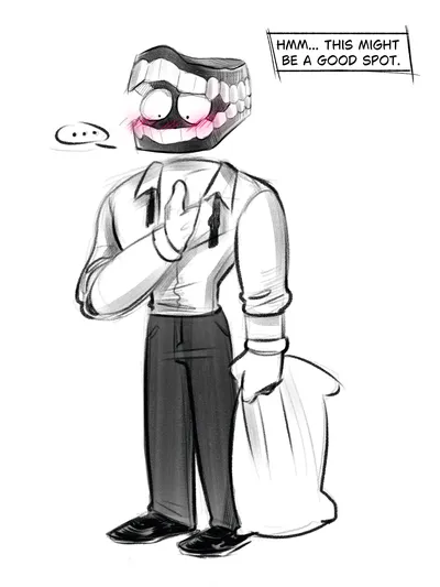 Caine (tadc) — artwork by maidthing