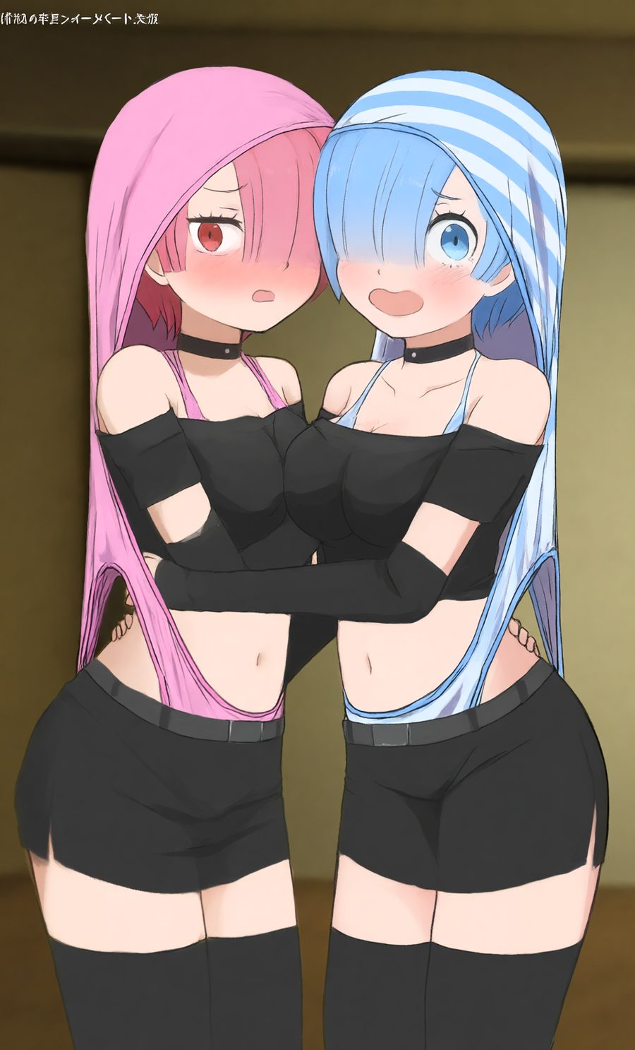 Choker, panties — artwork by xXevrisx