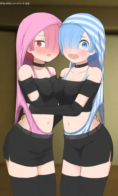 Choker, panties — artwork by xXevrisx