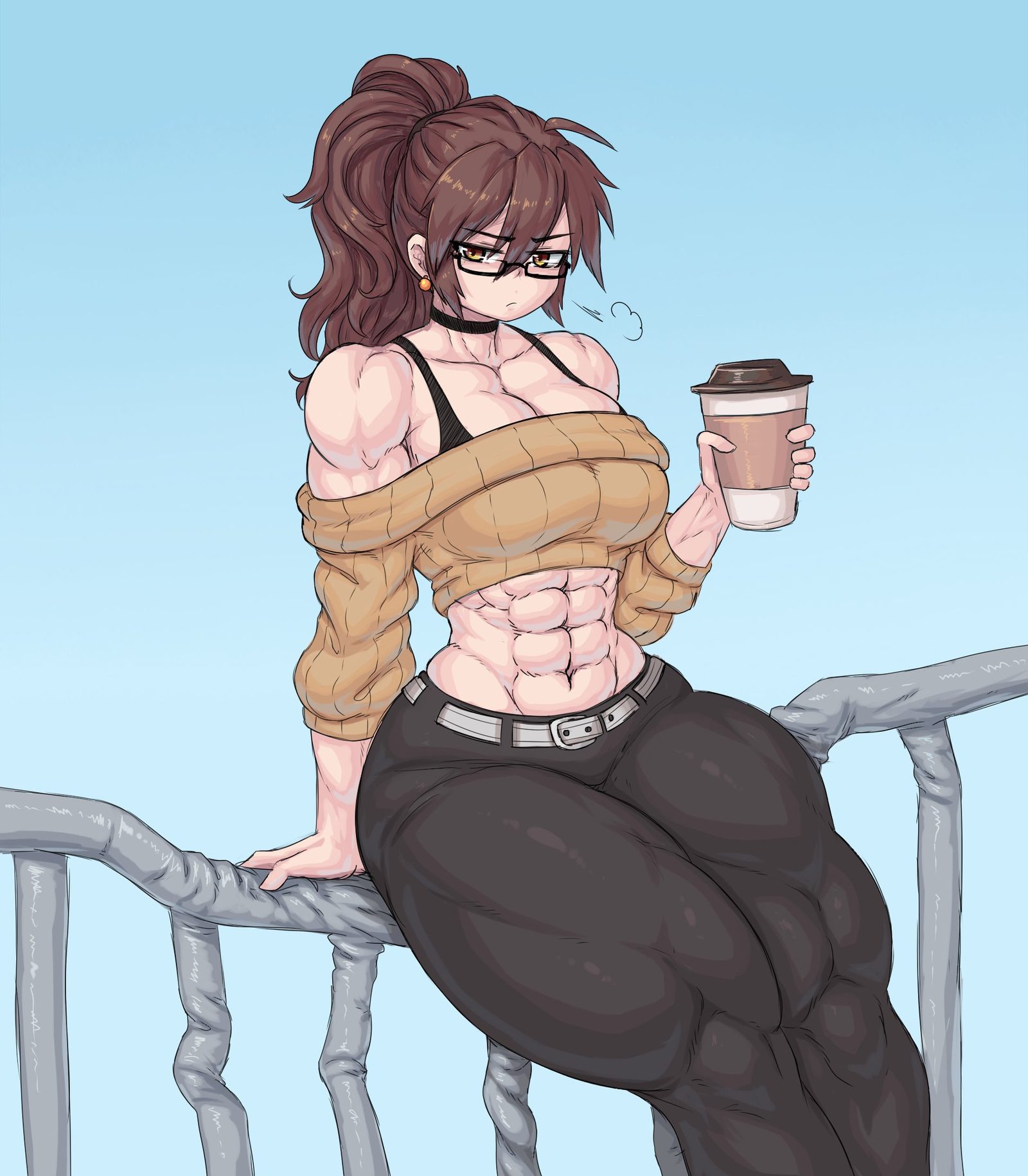 1girls, big breasts — artwork by artist request
