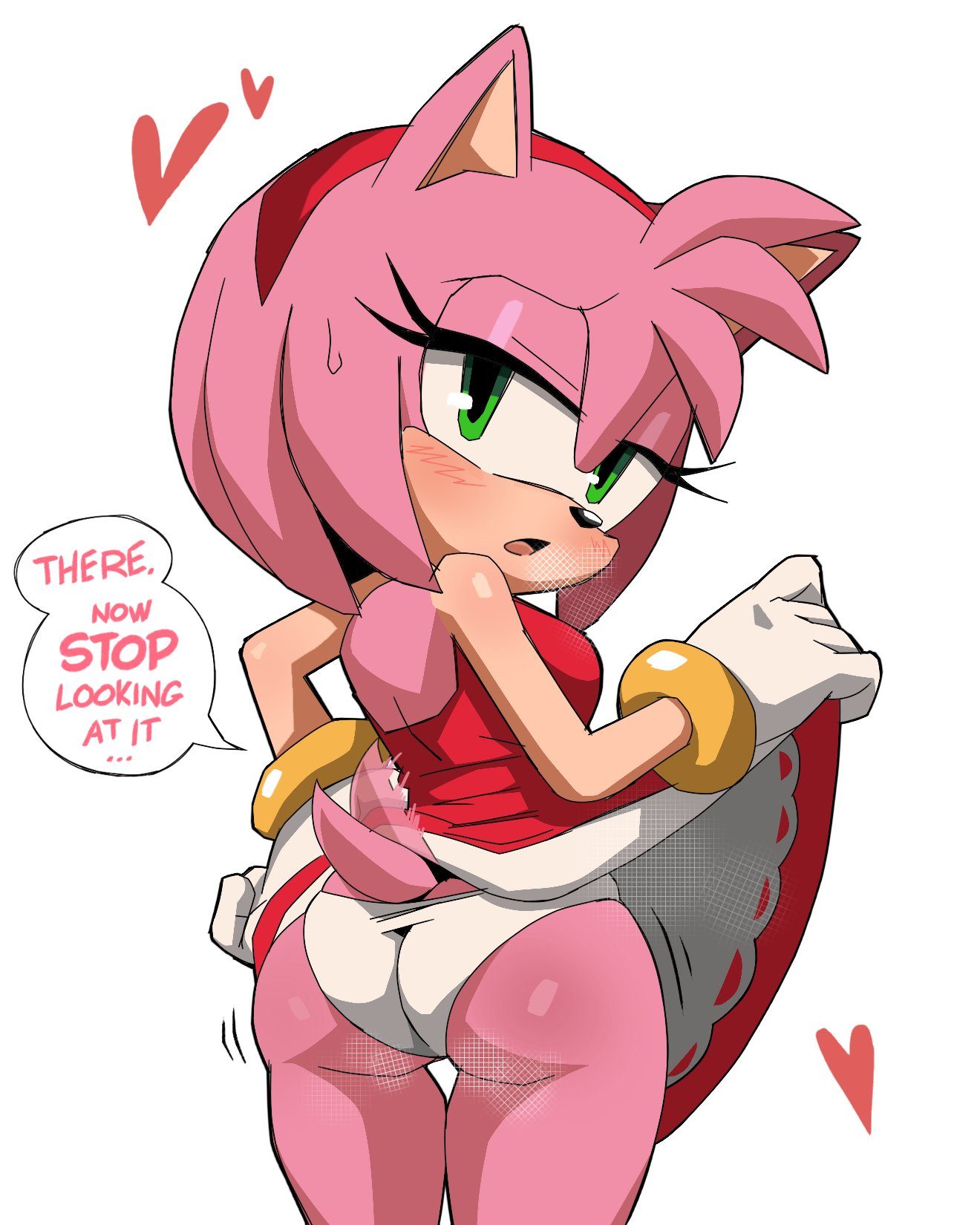 Amy rose — artwork by sirsmol