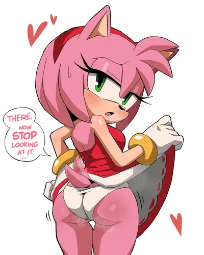 Amy rose — artwork by sirsmol
