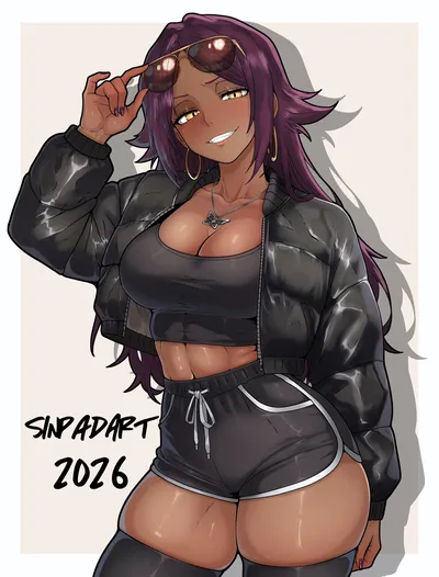 Yoruichi shihouin — artwork by sinpadart