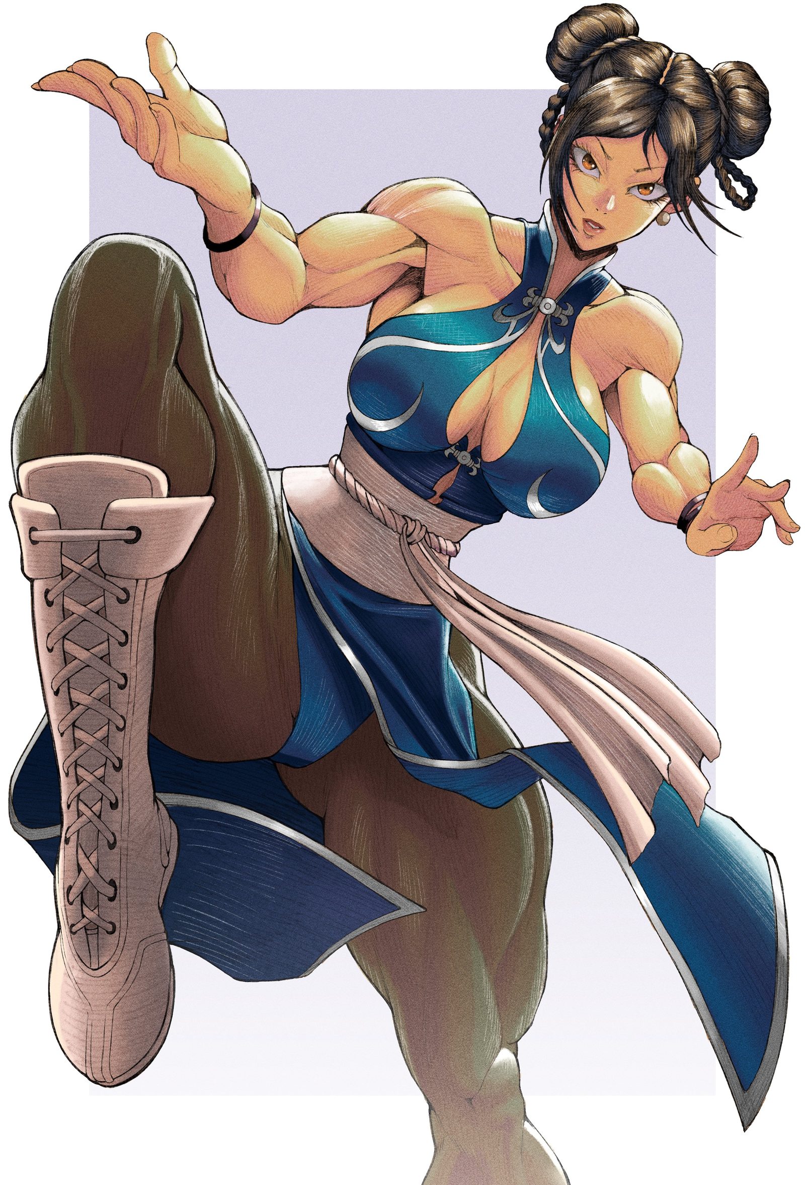 Chun-li — artwork by kinohmaro