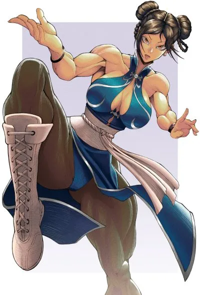 Chun-li — artwork by kinohmaro