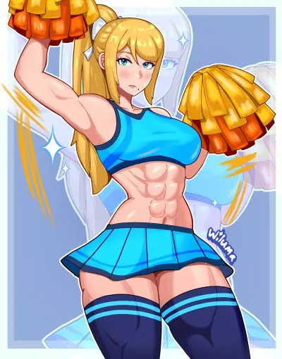Samus aran — artwork by wiluma