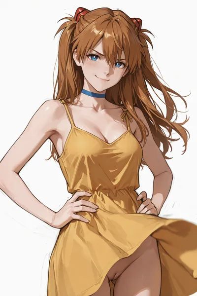Asuka langley sohryu - artwork by saru1994