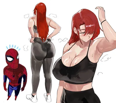 Mary jane watson — artwork by mugi (mugit49)