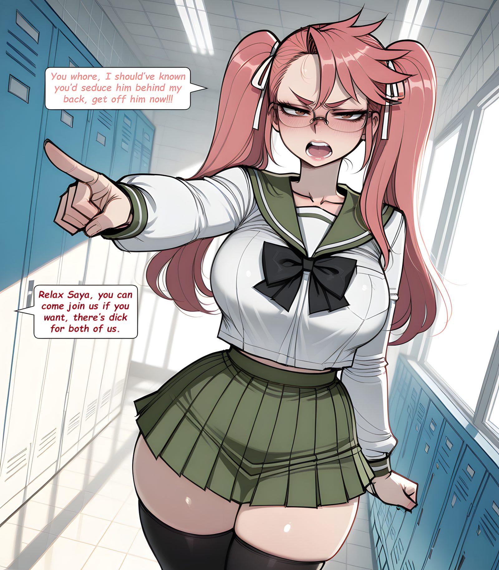 Saya takagi — artwork by phanary