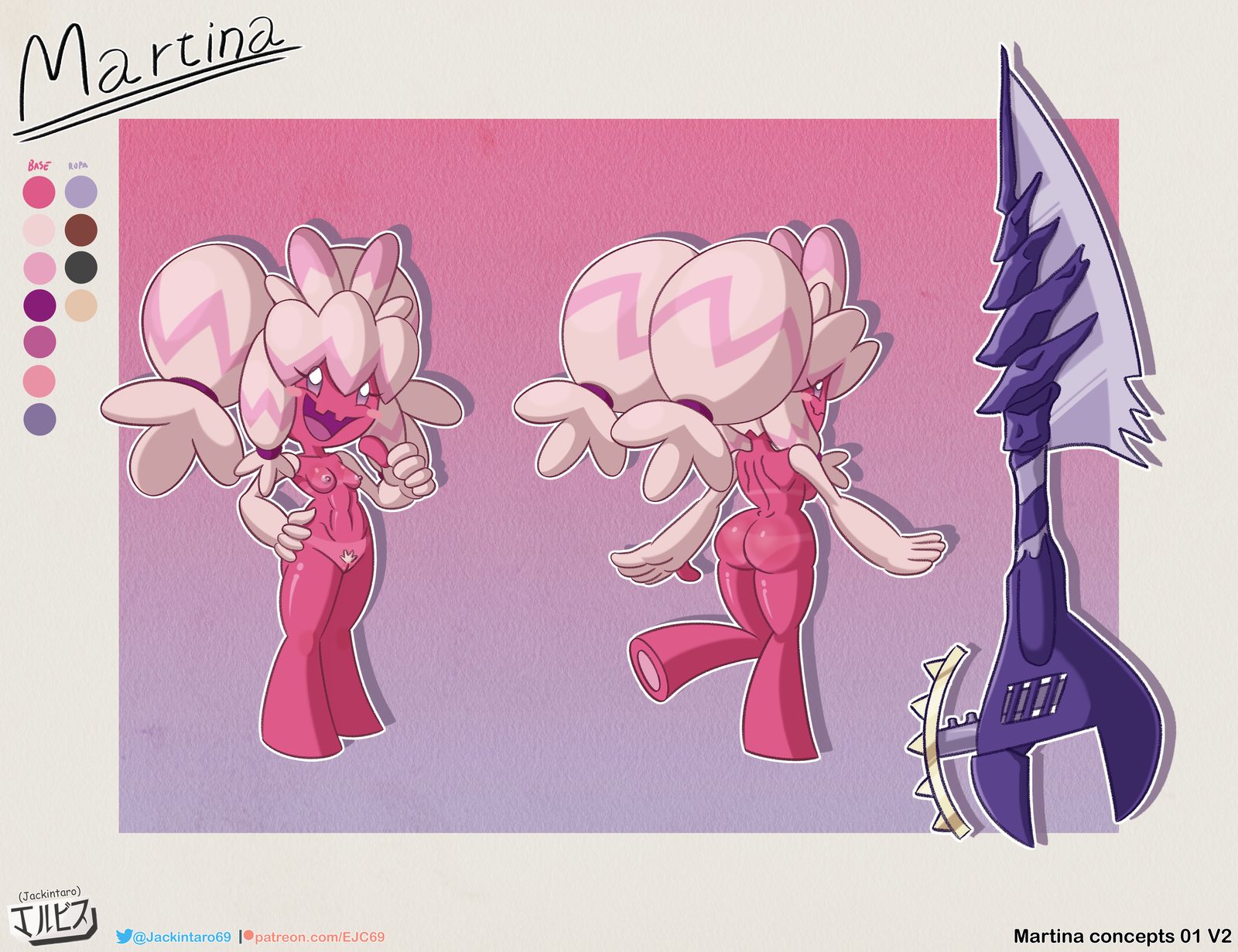 Fan character — artwork by jackintaro