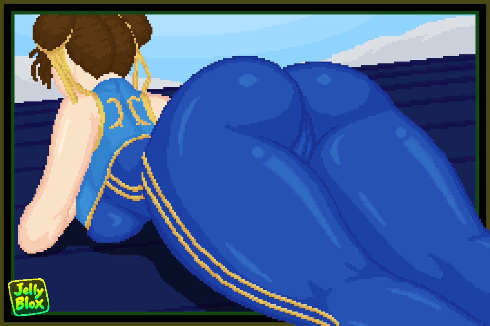 Chun-li — artwork by jelly blox