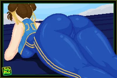 Chun-li — artwork by jelly blox