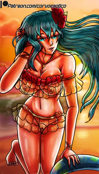 Eirika (fire emblem) — artwork by corvo caotico