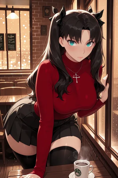 Tohsaka rin — artwork by kiraamane