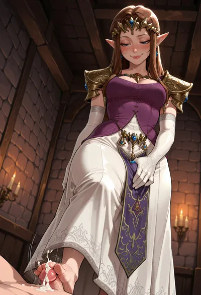 Princess zelda — artwork by futarush