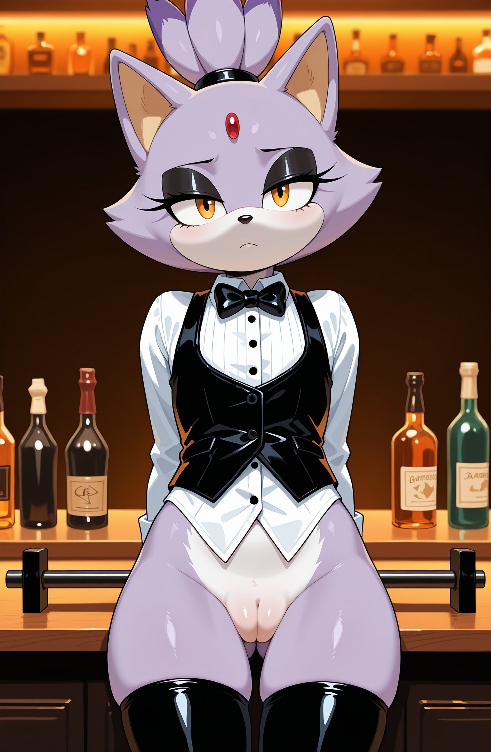 Blaze the cat — artwork by zonoya (artist)