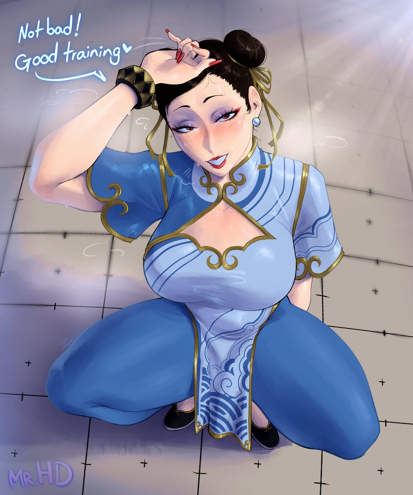 Chun-li — artwork by mrhernandrawings