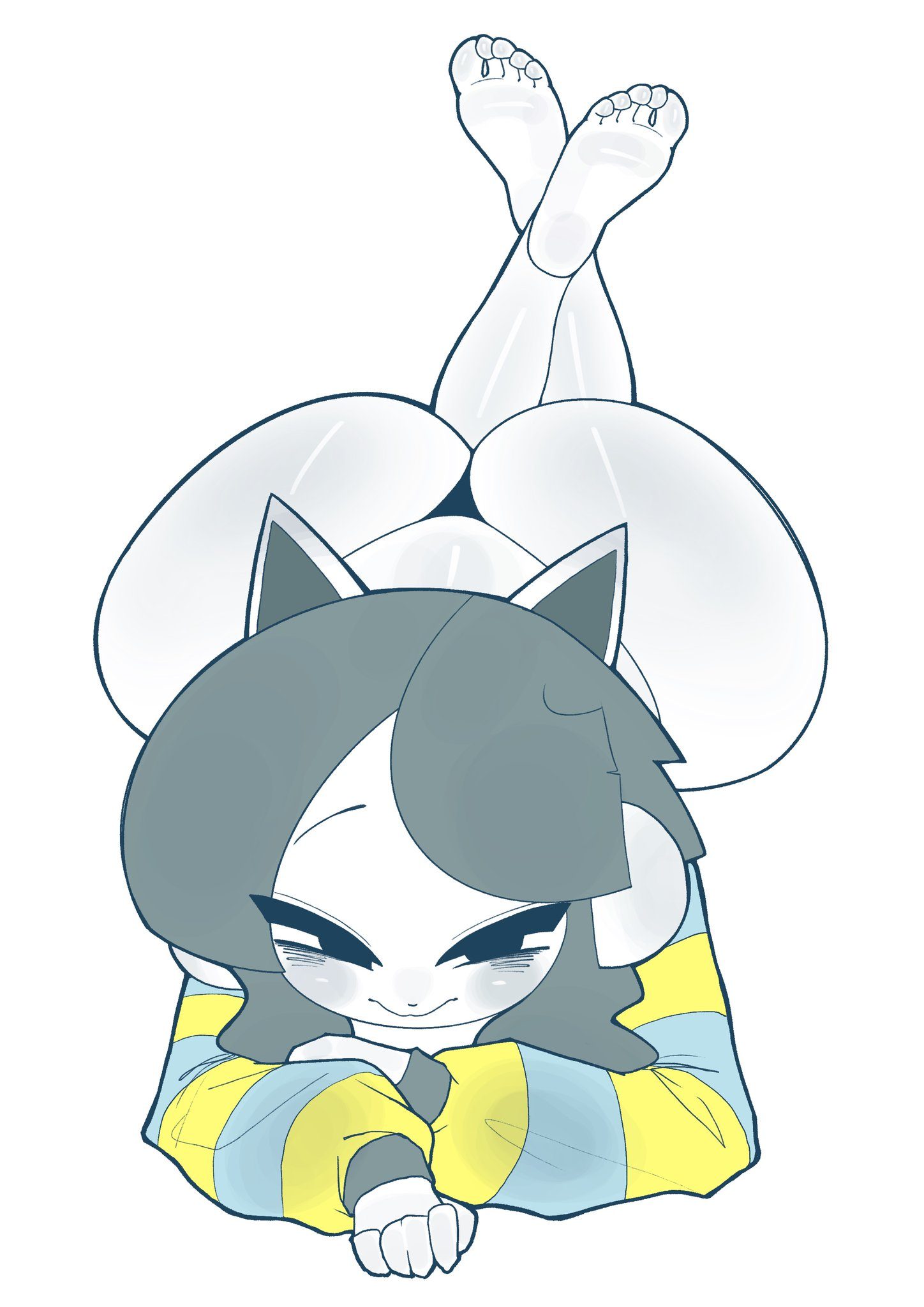 Temmie — artwork by hss dada