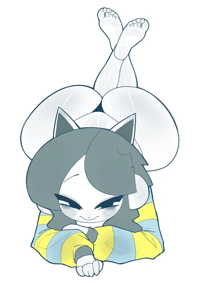 Temmie — artwork by hss dada