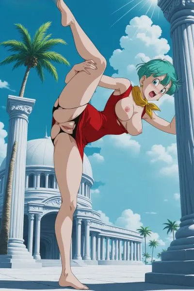 Bulma briefs — artwork by digitalwaifugallery