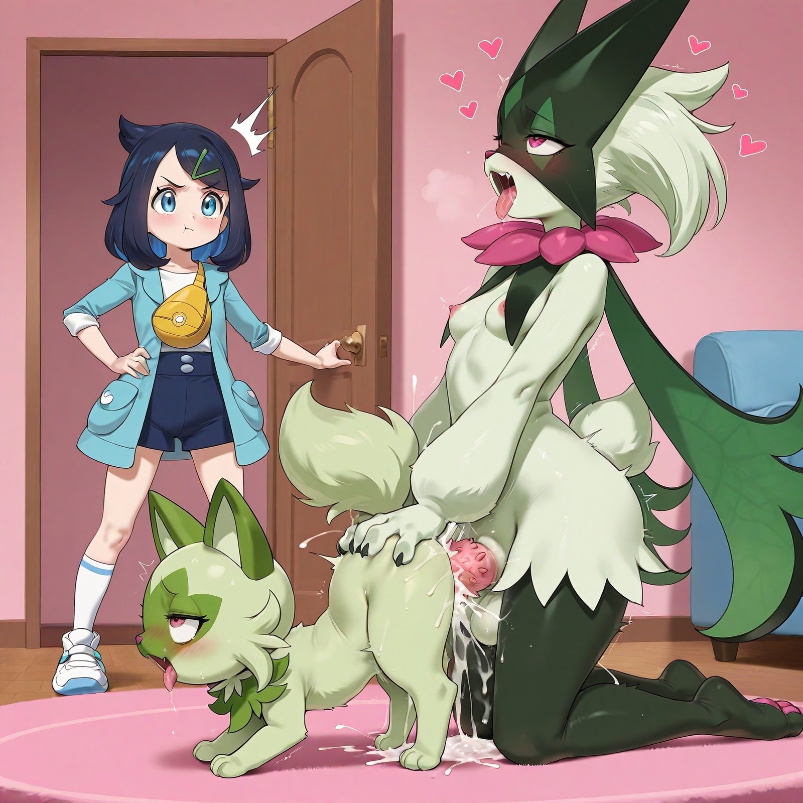 Liko (pokemon) — artwork by nameless gooner