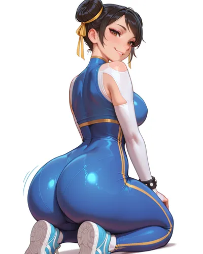 Chun-li — artwork by senpai pixels