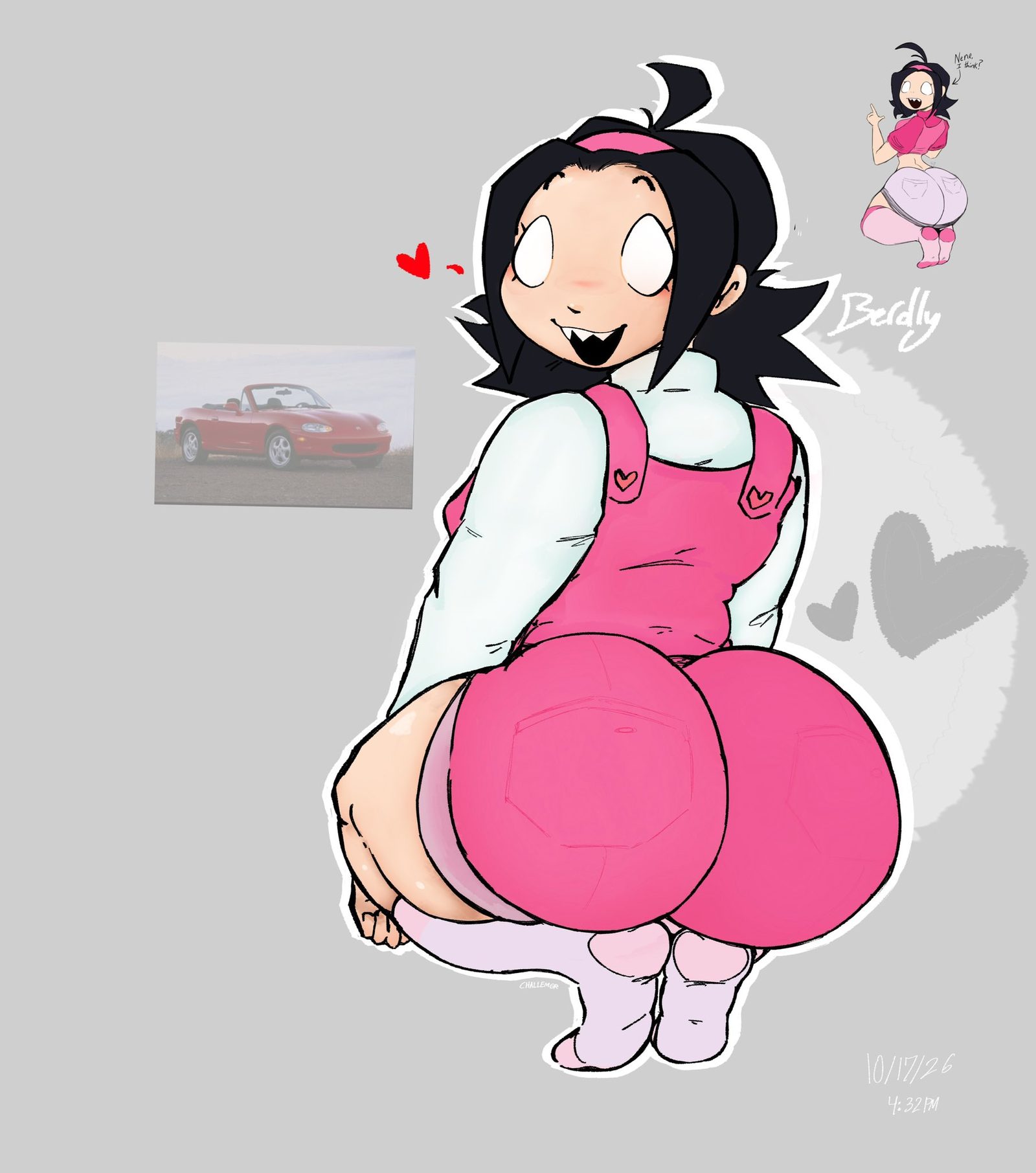 Nene (friday night funkin) — artwork by challemgr